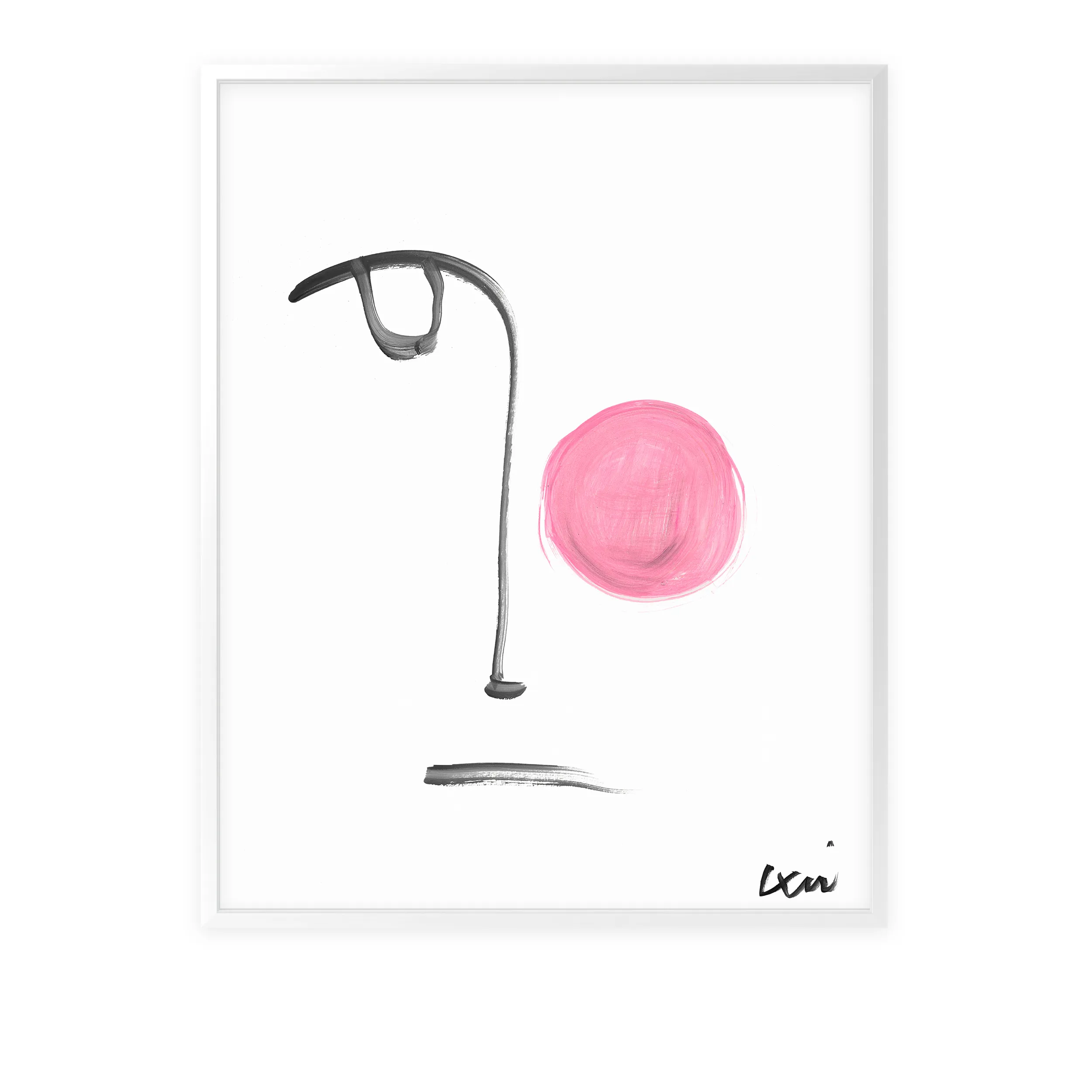 Bubble Girl No. 1 Art Print