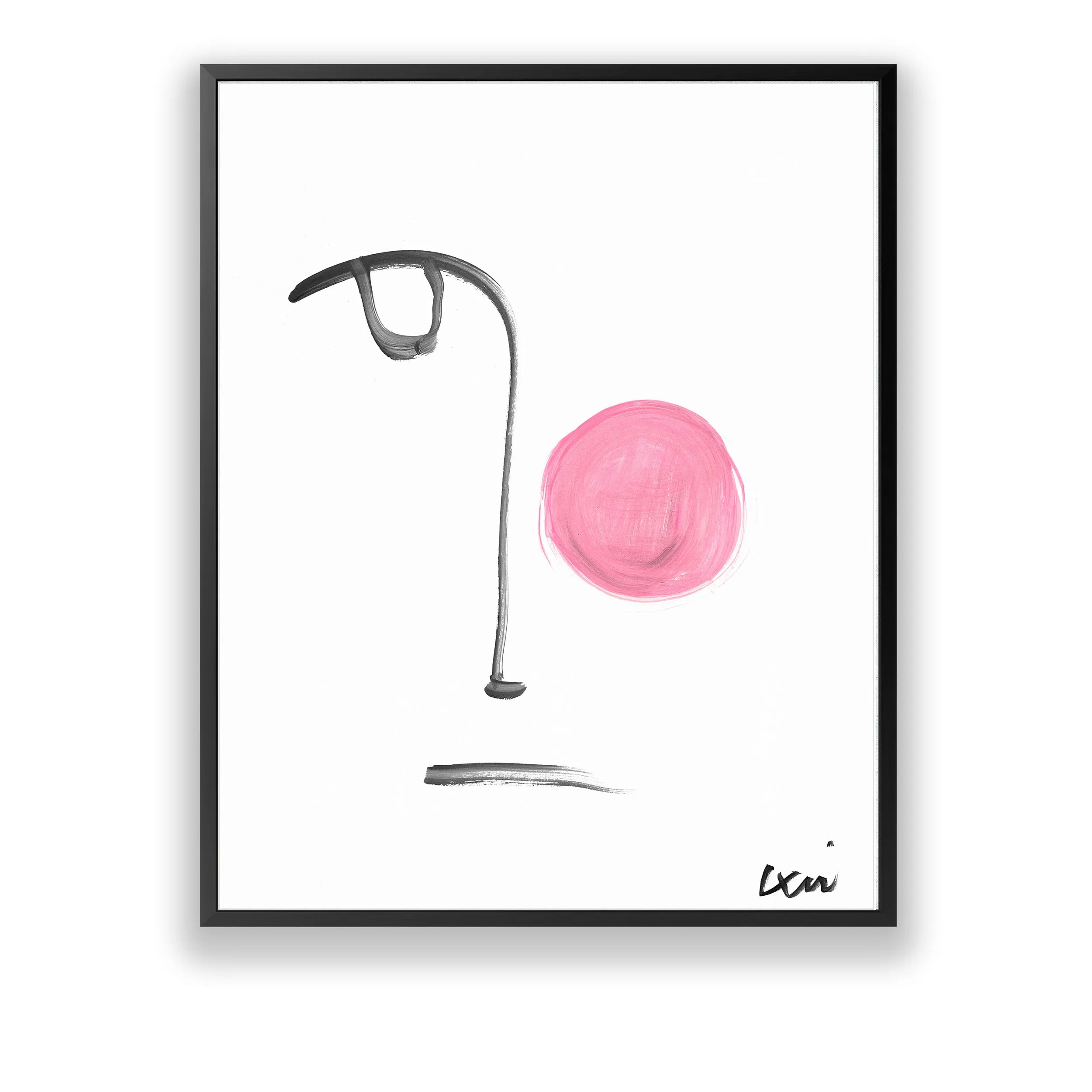 Bubble Girl No. 1 Art Print