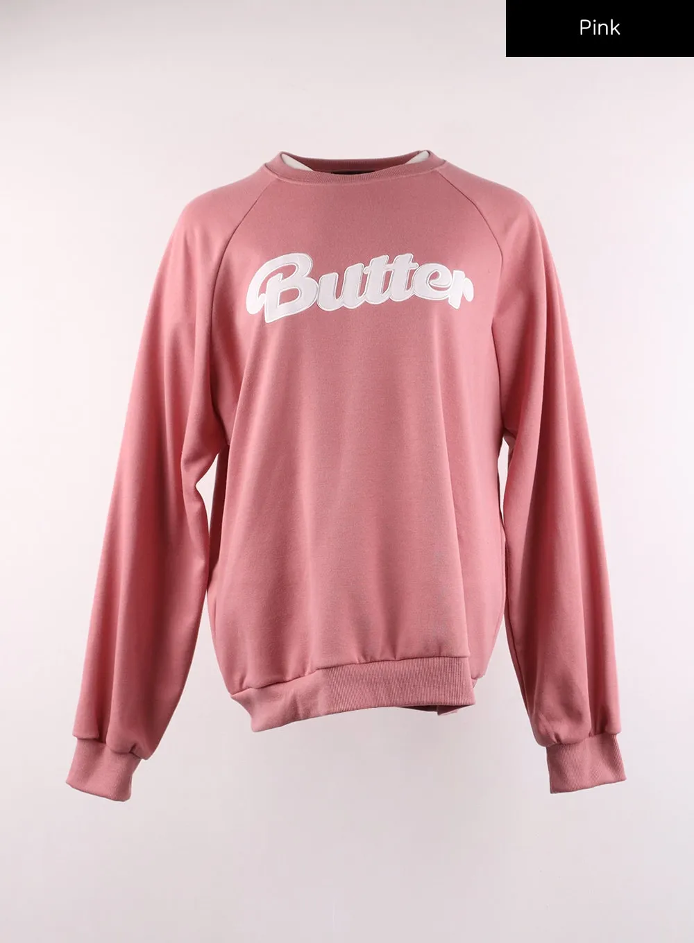 Butter Lettering Sweatshirt IJ430 - Shop Now