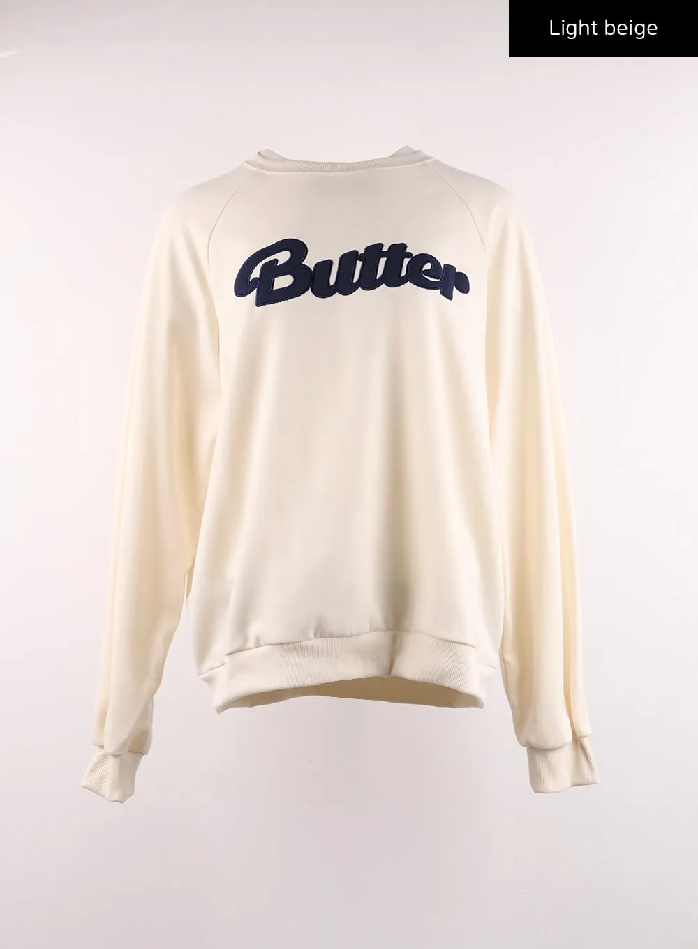 Butter Lettering Sweatshirt IJ430 - Shop Now