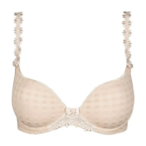 Caffé Latte A-E Heart-Shaped Plunge Avero Bra