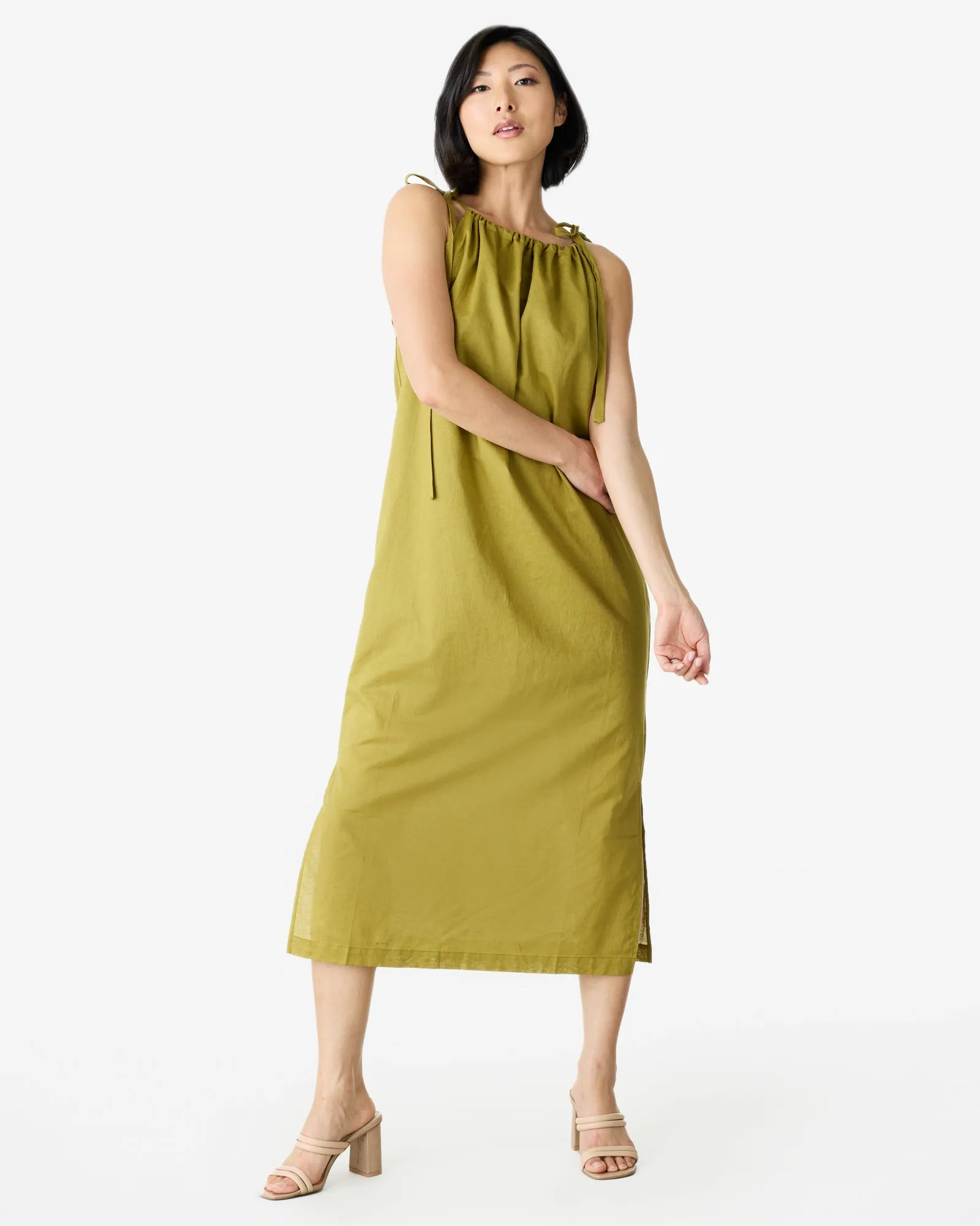 Callie Shoulder Tie Dress