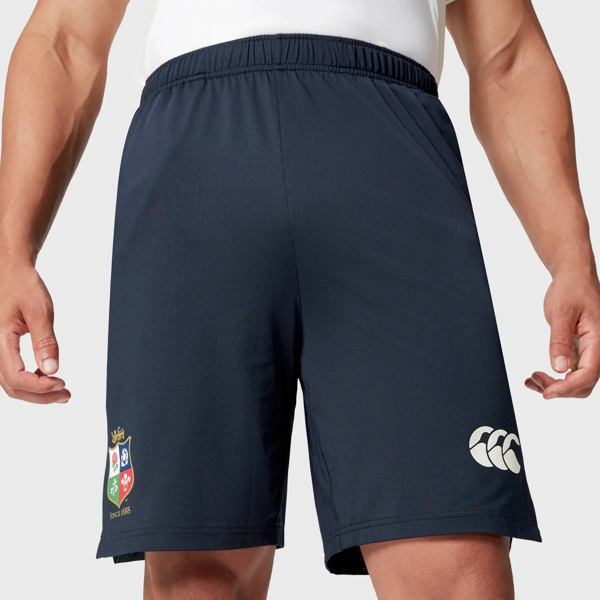 Canterbury British & Irish Lions Men's Gym Training Shorts Navy