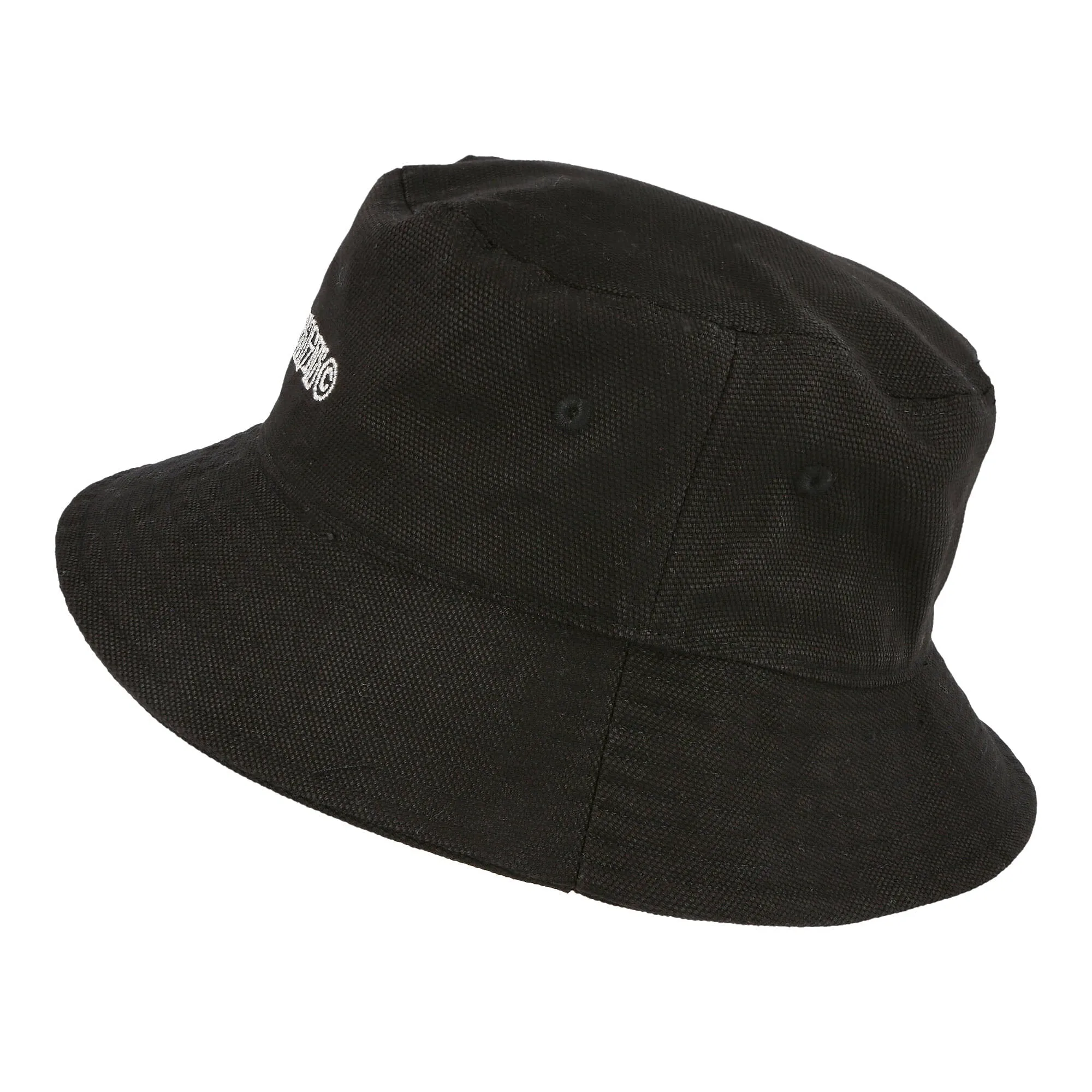 Canvas Wide Brim Bucket Hat