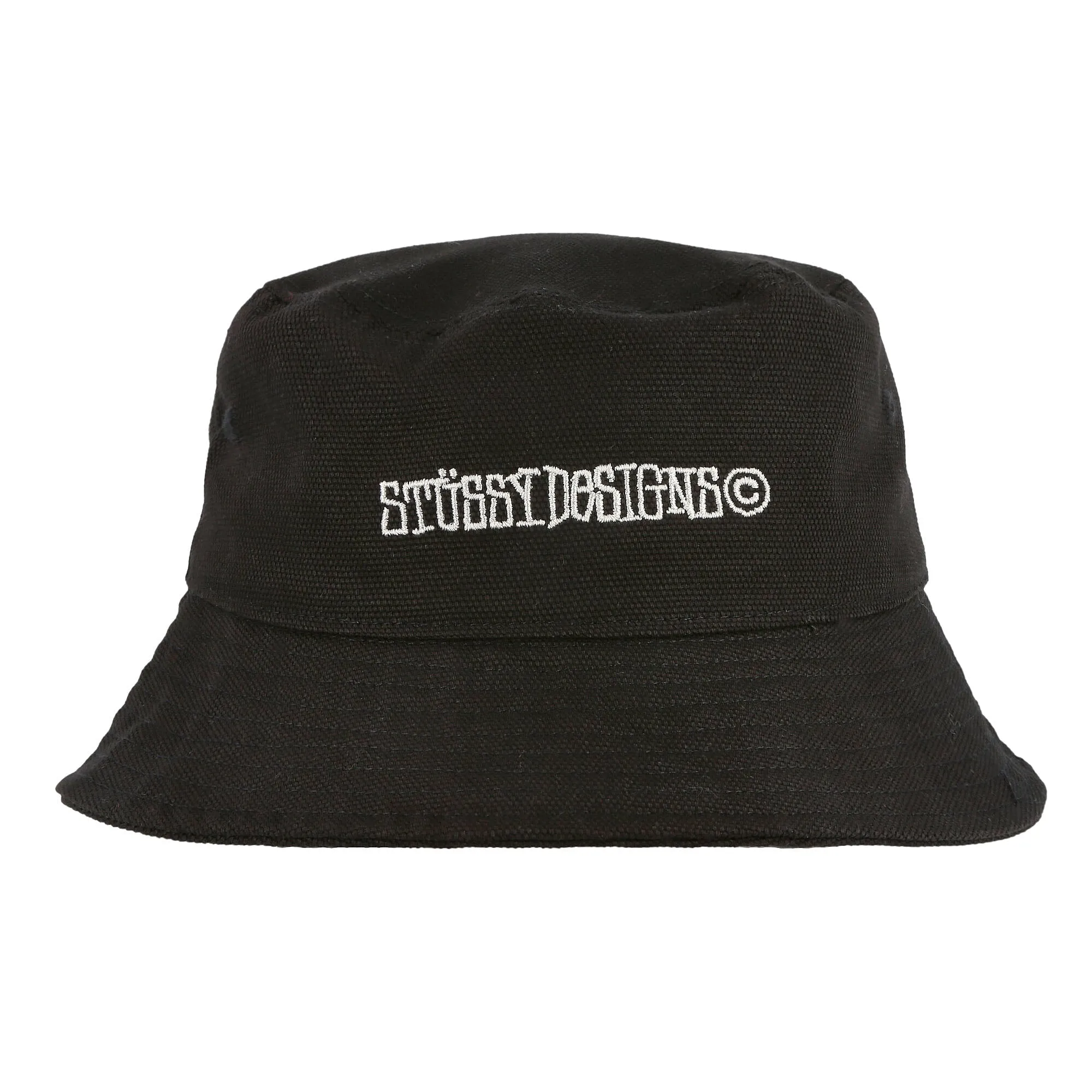 Canvas Wide Brim Bucket Hat