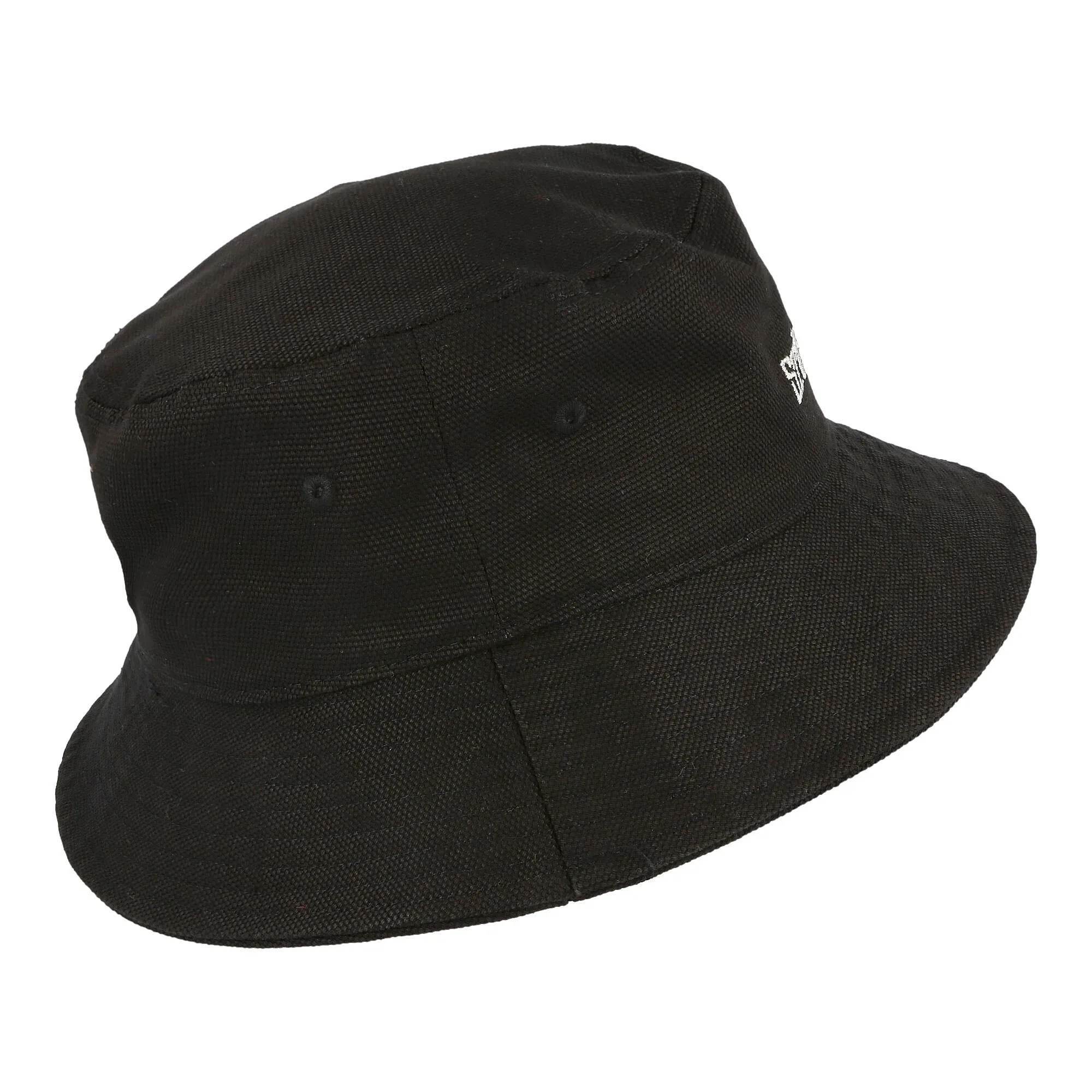 Canvas Wide Brim Bucket Hat