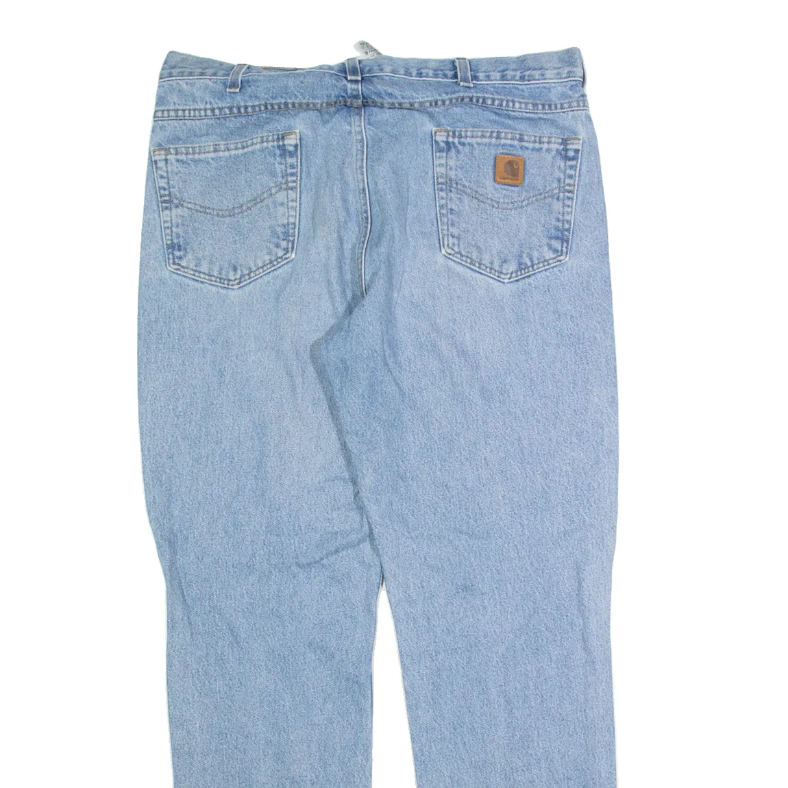 CARHARTT Mens Jeans Blue Regular Tapered W38 L32