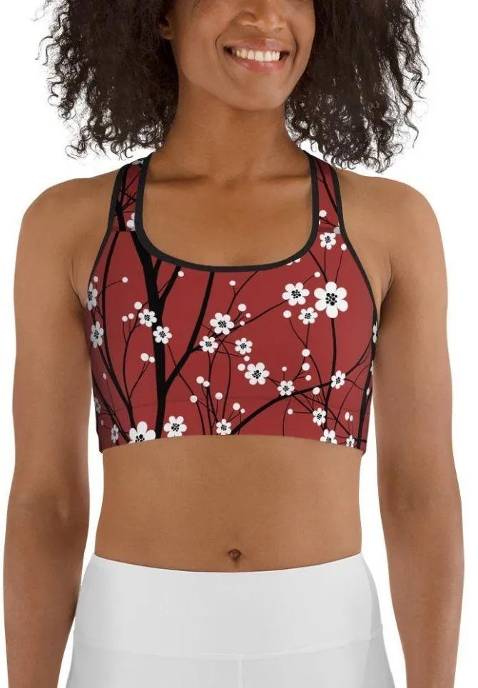 Cherry Tree Sports Bra