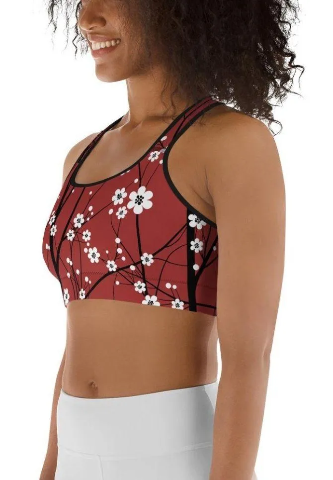 Cherry Tree Sports Bra