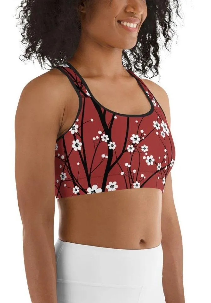 Cherry Tree Sports Bra