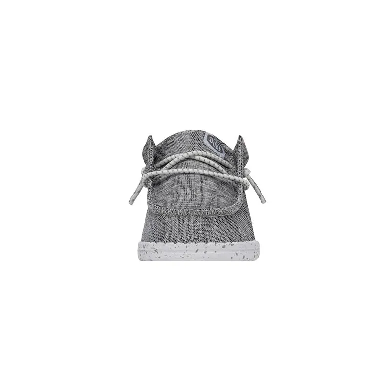 Children's Light Grey Sport Knit Sneakers