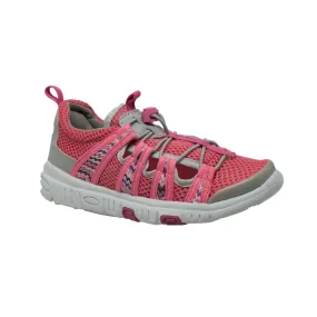 Children Pink/Grey Water Shoes Speed Lace Mesh Girls