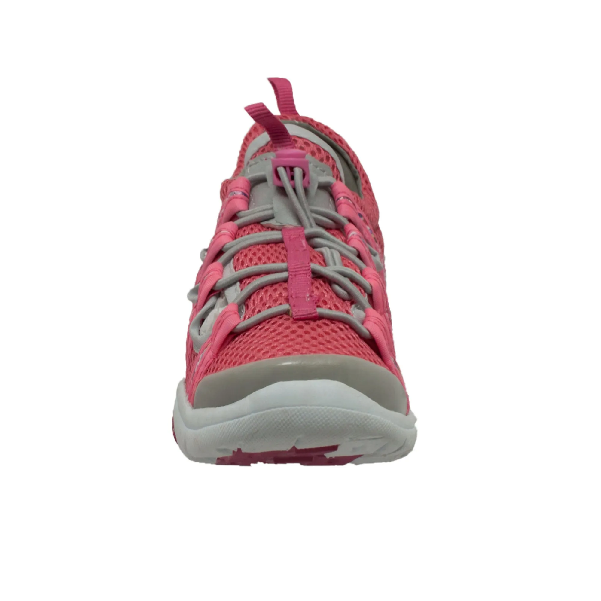 Children Pink/Grey Water Shoes Speed Lace Mesh Girls