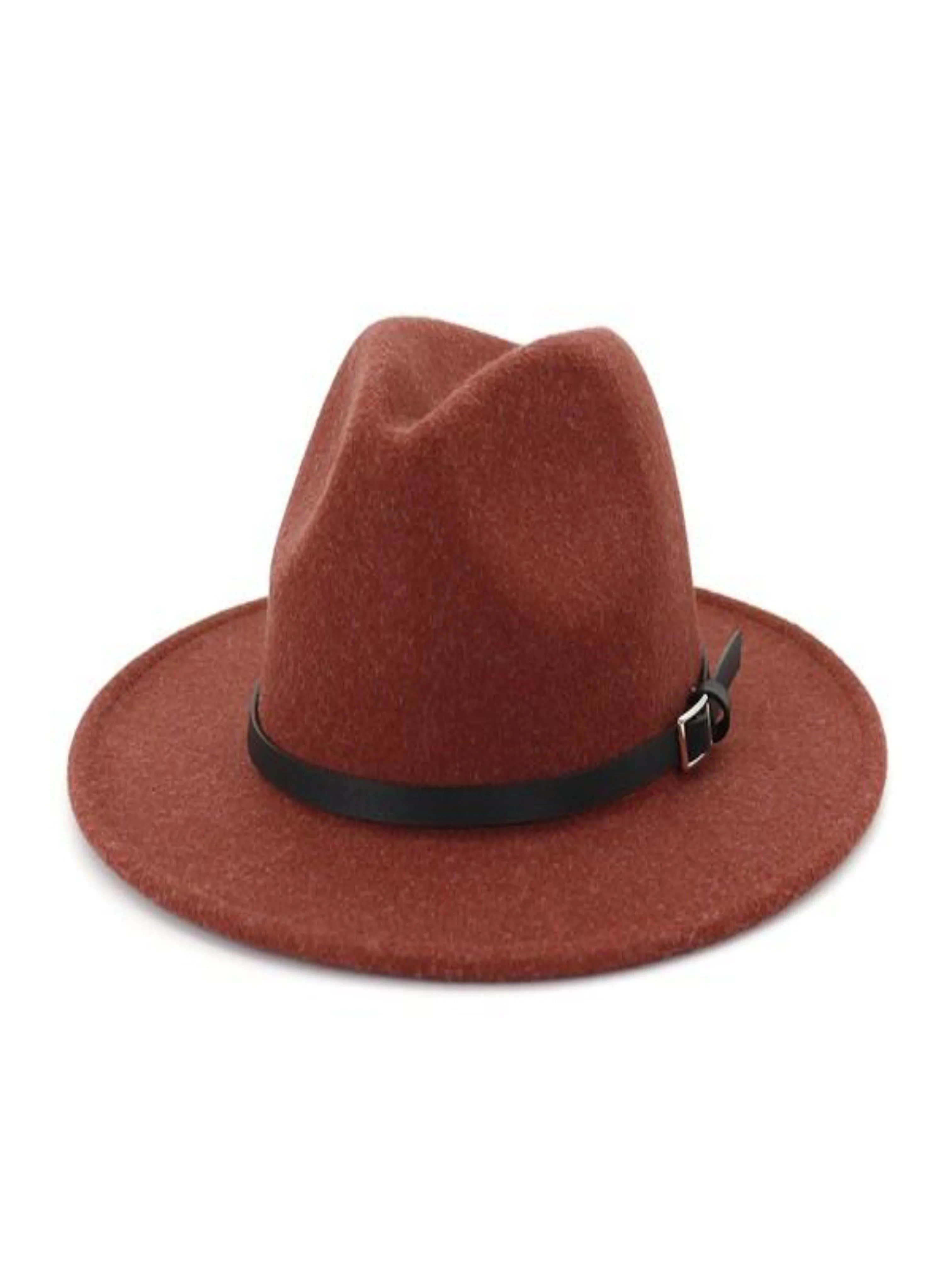 CLASSIC PANAMA HAT- DARK BROWN