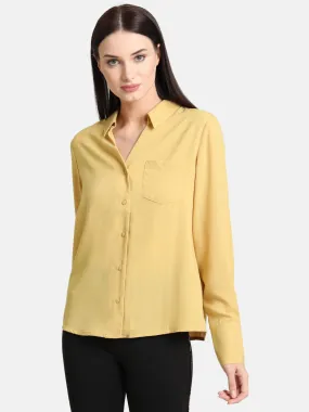 Classic Shirt with Oversized Cuff - Simple and Stylish.