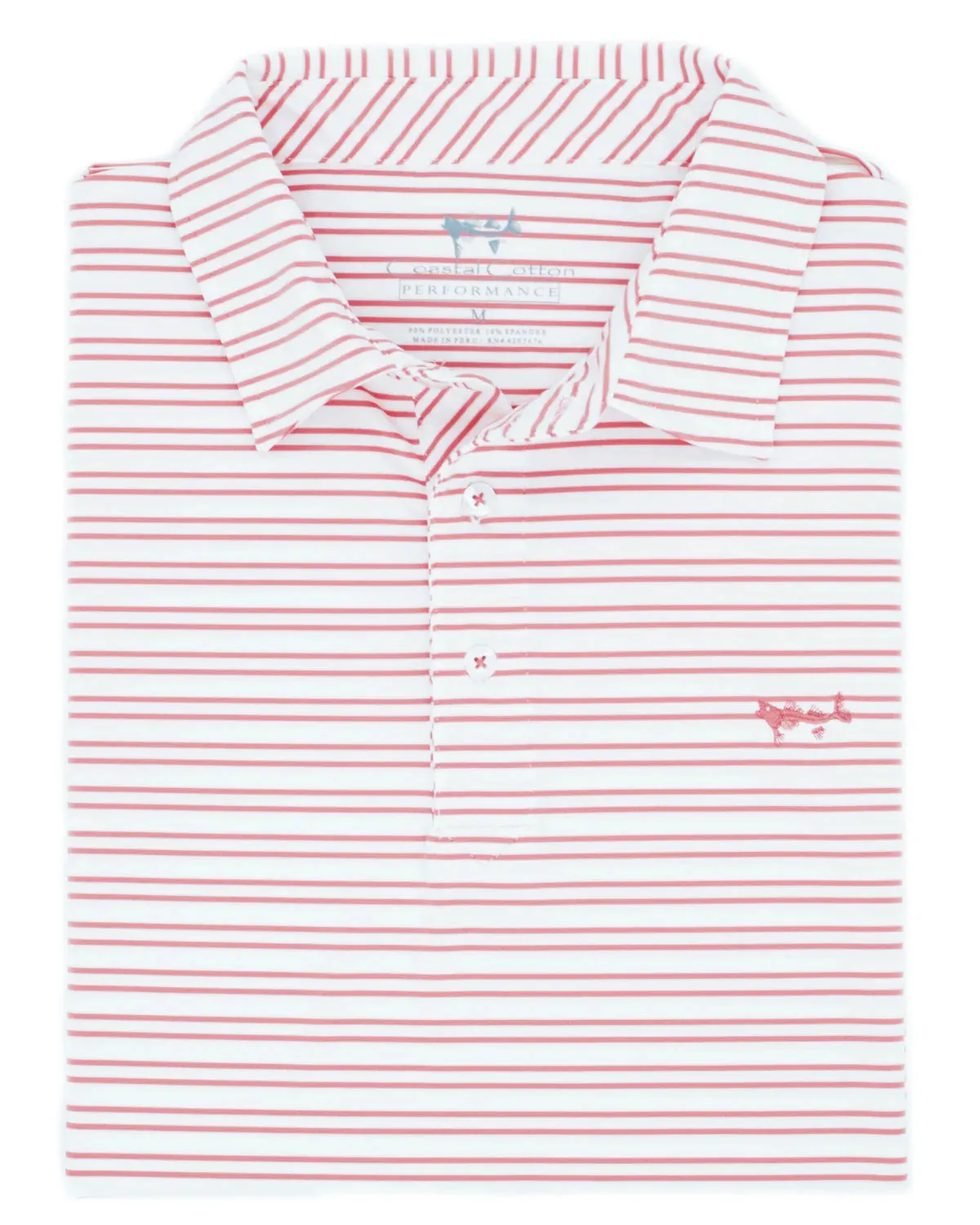 Coastal Cotton Performance Polo