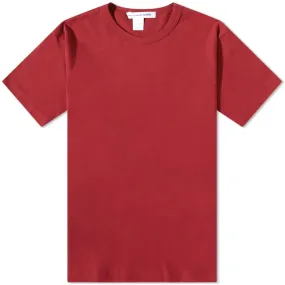 Comme des Garçons SHIRT Back Logo T-ShirtBurgundy