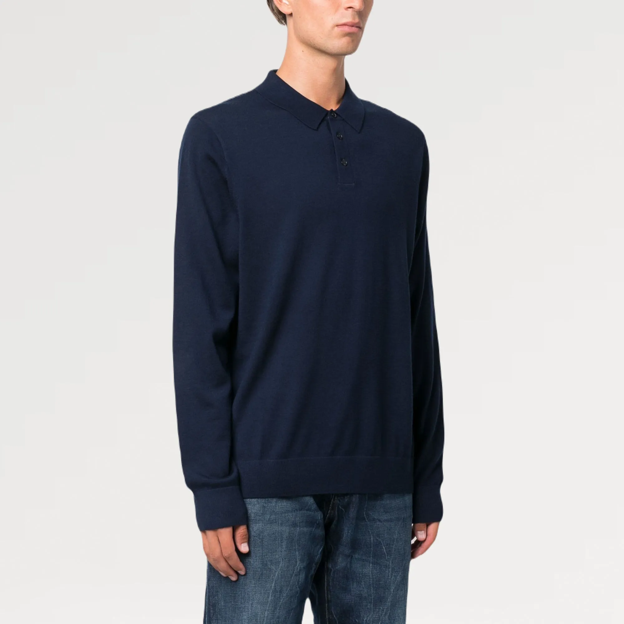 Core Merino Ls Polo