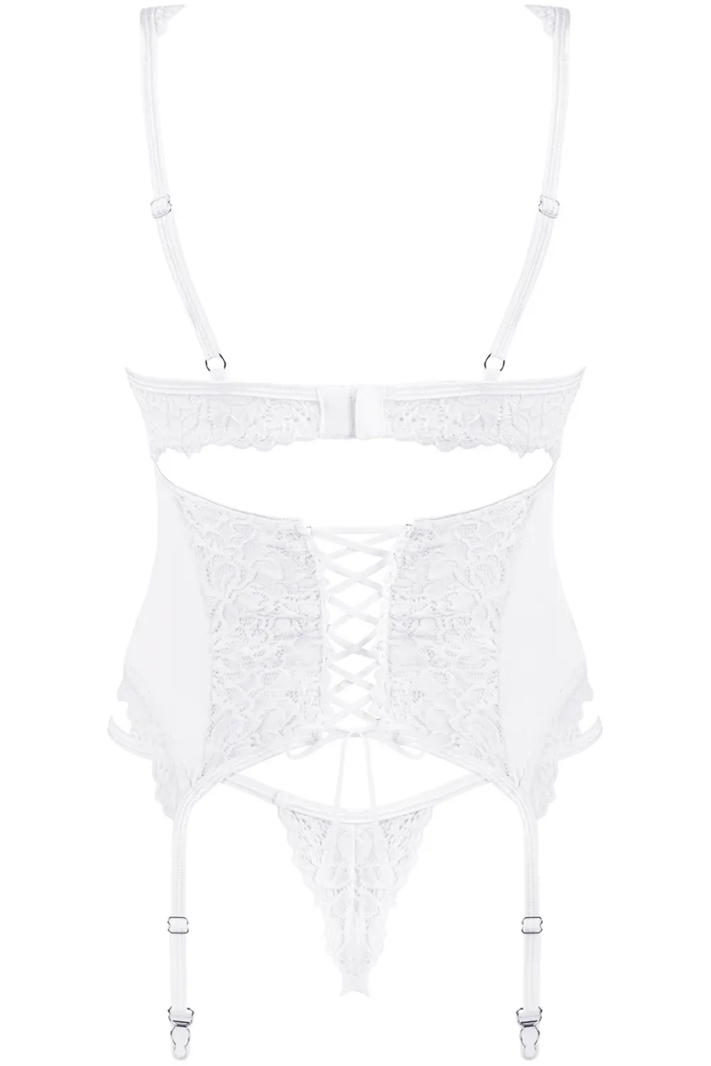 Corset & Thong Set for Amor Blanco