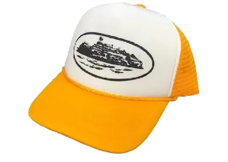 Corteiz Alcatraz Trucker Hat 'Yellow'