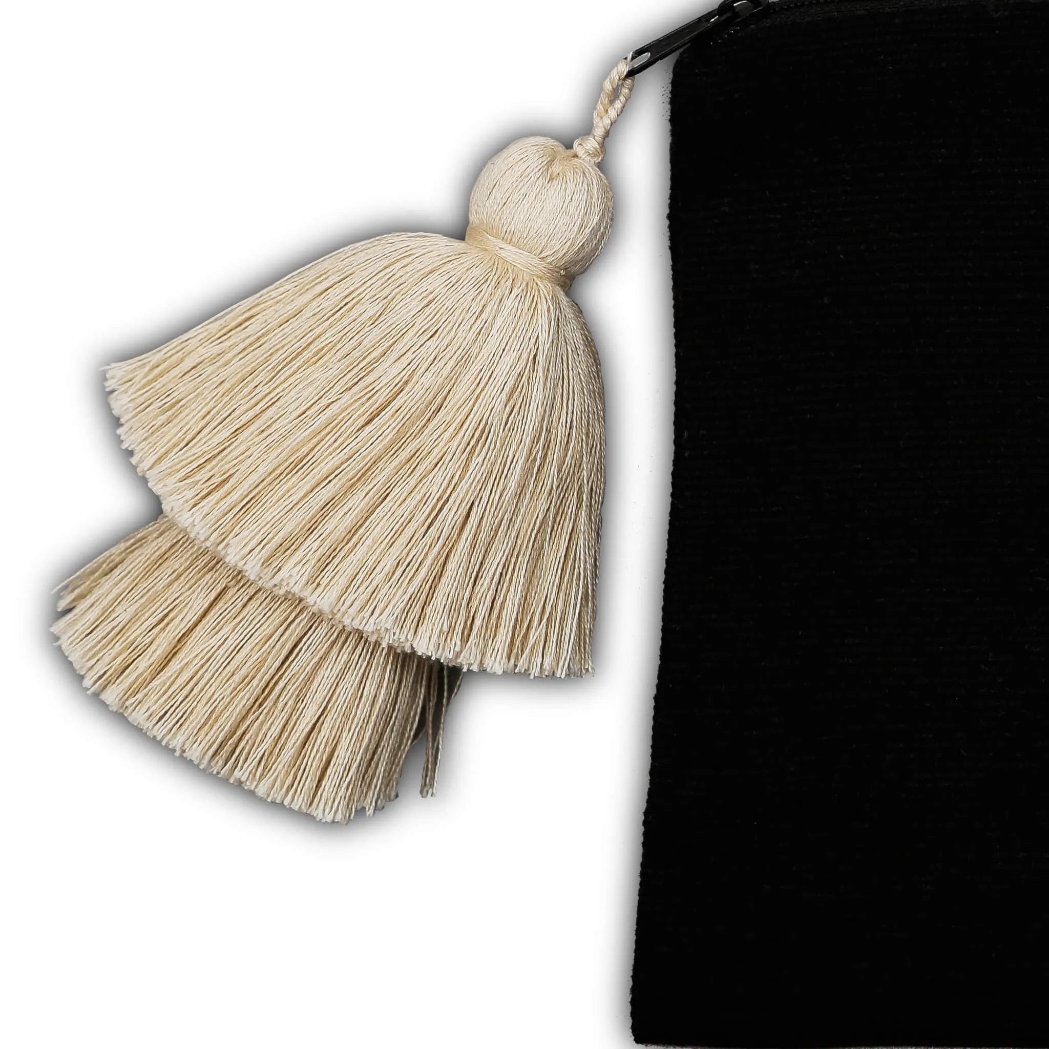 Black Cotton Pouch