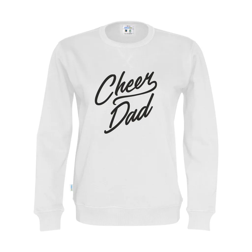 Organic Cheer Dad Sweatshirt by Cottover