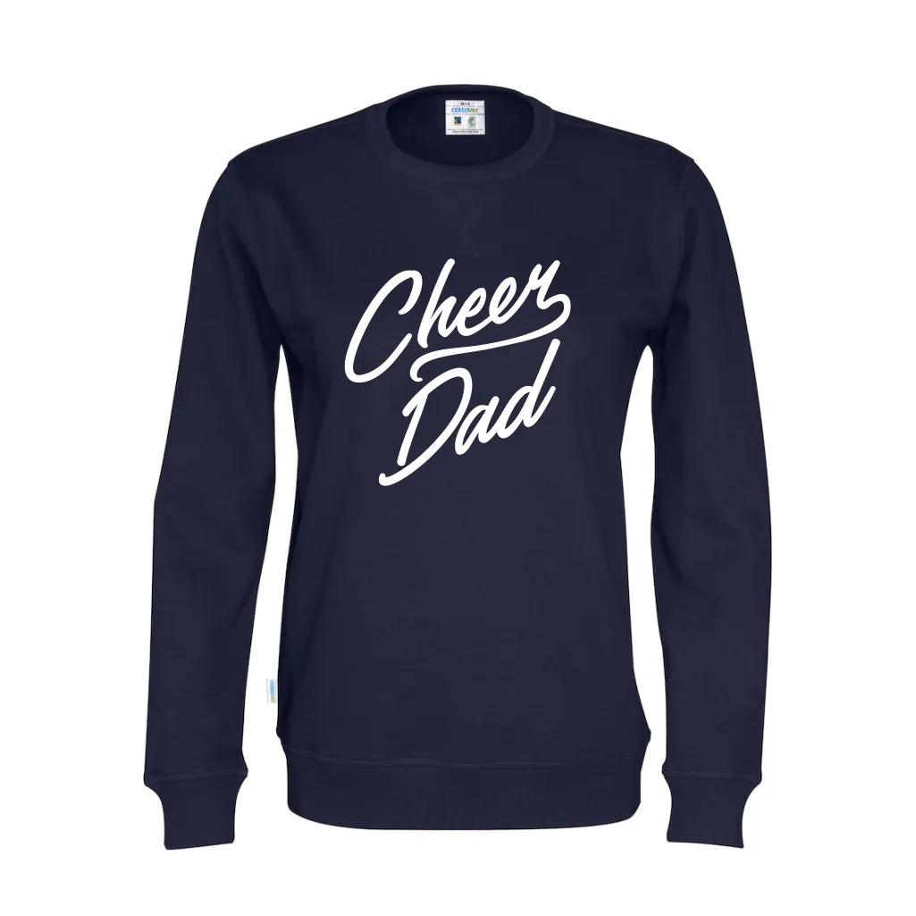 Organic Cheer Dad Sweatshirt by Cottover