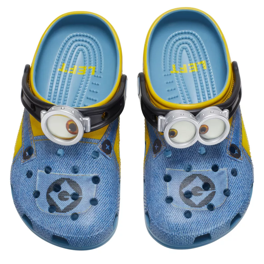 CROCS  BOYS LITTLE-BIG KID MINIONS CLASSIC CLOG