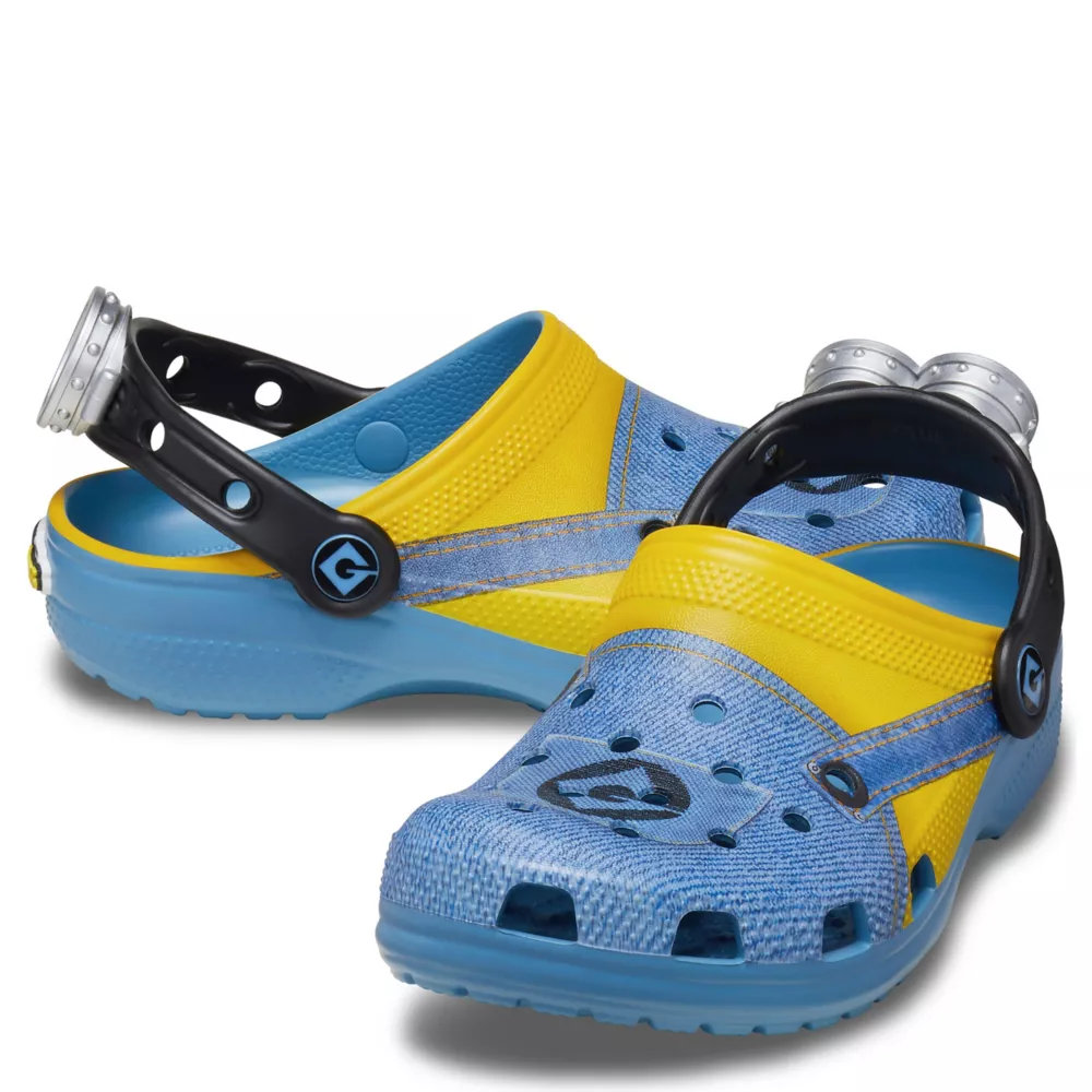 CROCS  BOYS LITTLE-BIG KID MINIONS CLASSIC CLOG