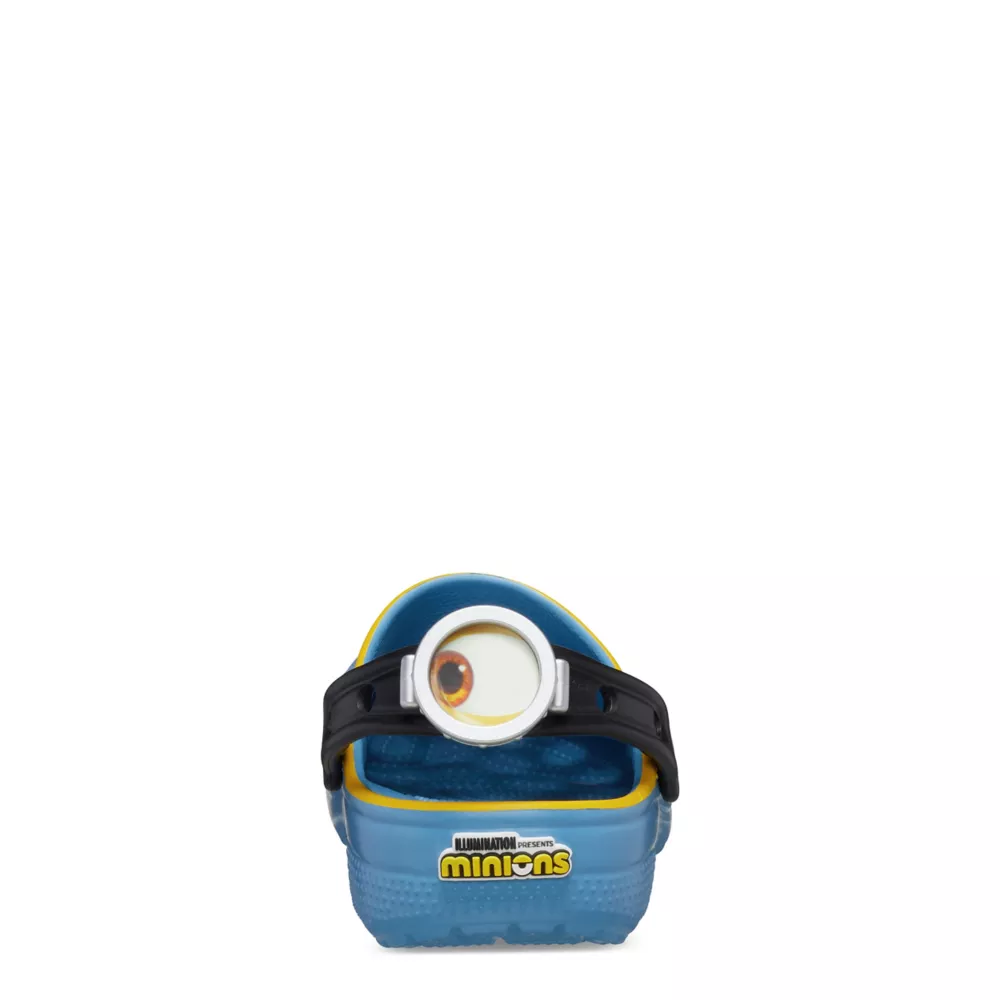 CROCS  BOYS LITTLE-BIG KID MINIONS CLASSIC CLOG