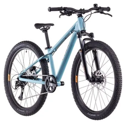 Cube Acid 240 Disc Kid Hardtail MTB Shimano Acera 8S 24'' Teal Blue 2025 7 - 10 Years Old