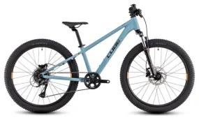 Cube Acid 240 Disc Kid Hardtail MTB Shimano Acera 8S 24'' Teal Blue 2025 7 - 10 Years Old