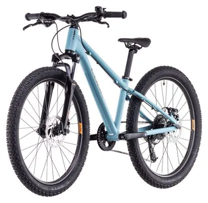 Cube Acid 240 Disc Kid Hardtail MTB Shimano Acera 8S 24'' Teal Blue 2025 7 - 10 Years Old