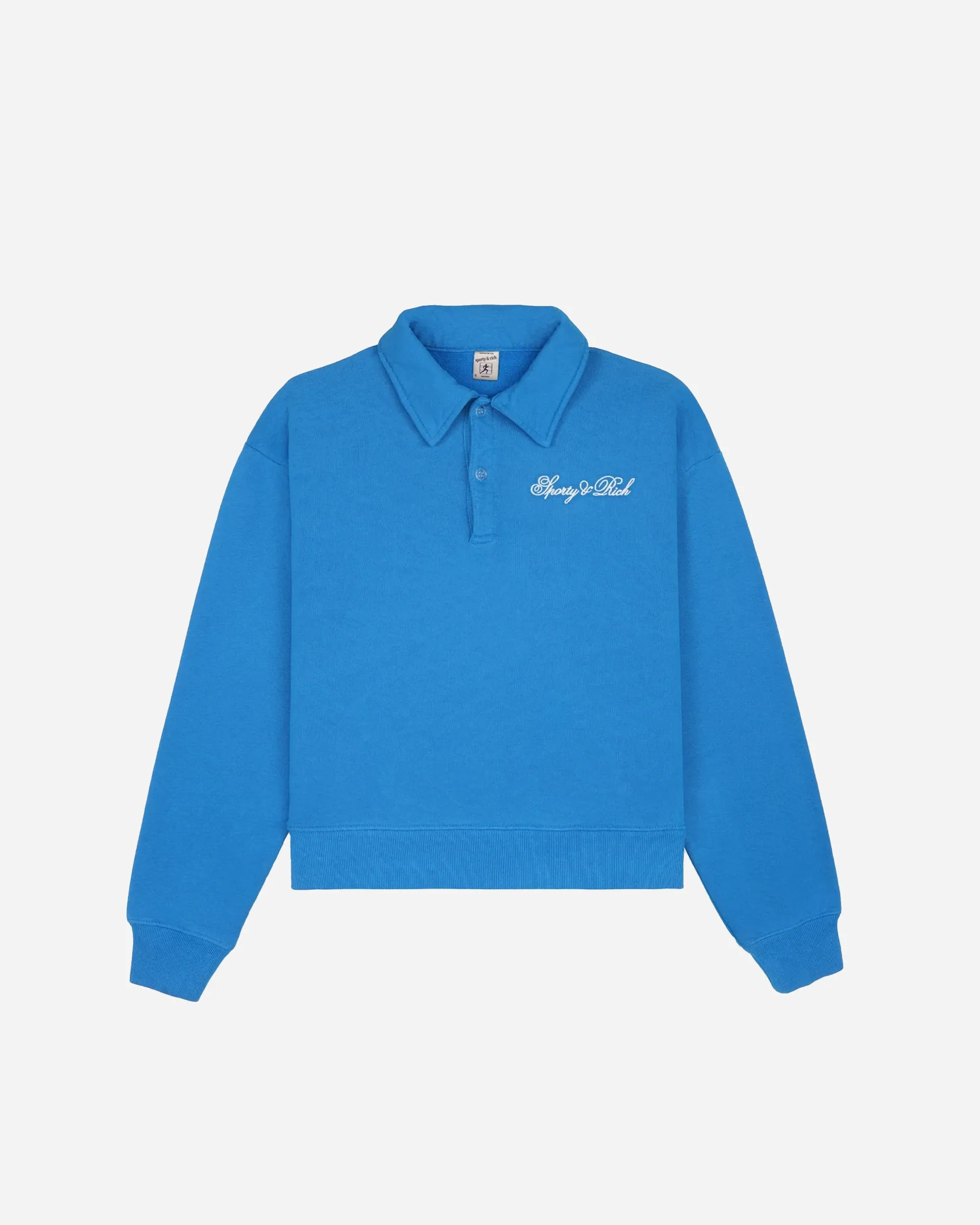 Cursive Logo Embroidered Polo