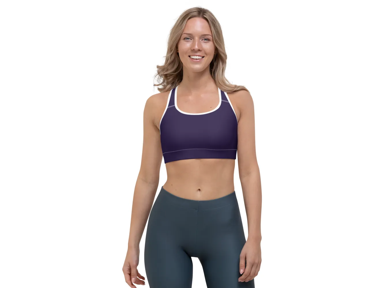 Deep Blue Sports bra