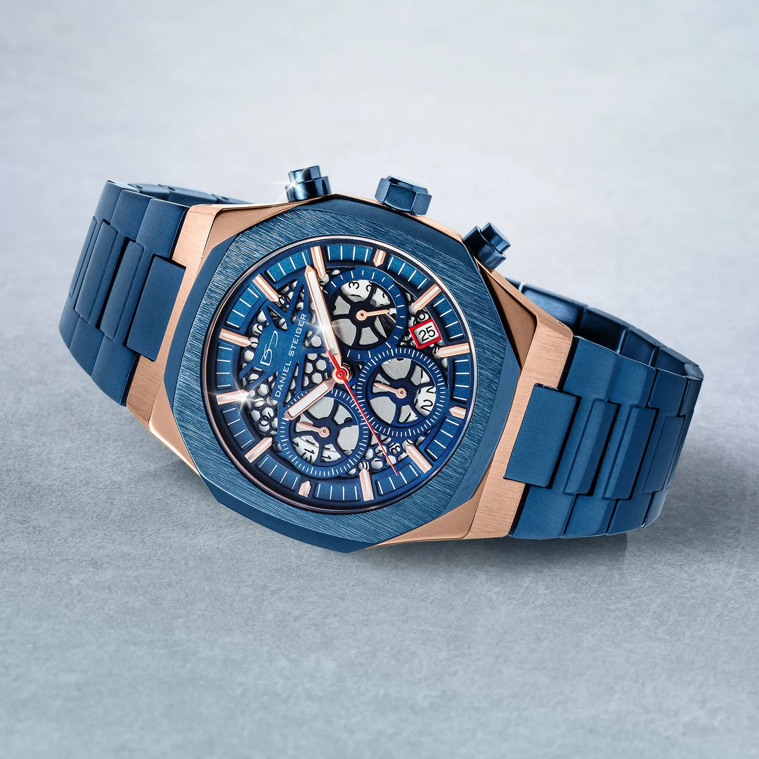 Deep Blue Men's Watch for Men by Consulate