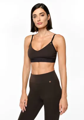 DELTA Padded Bra coal