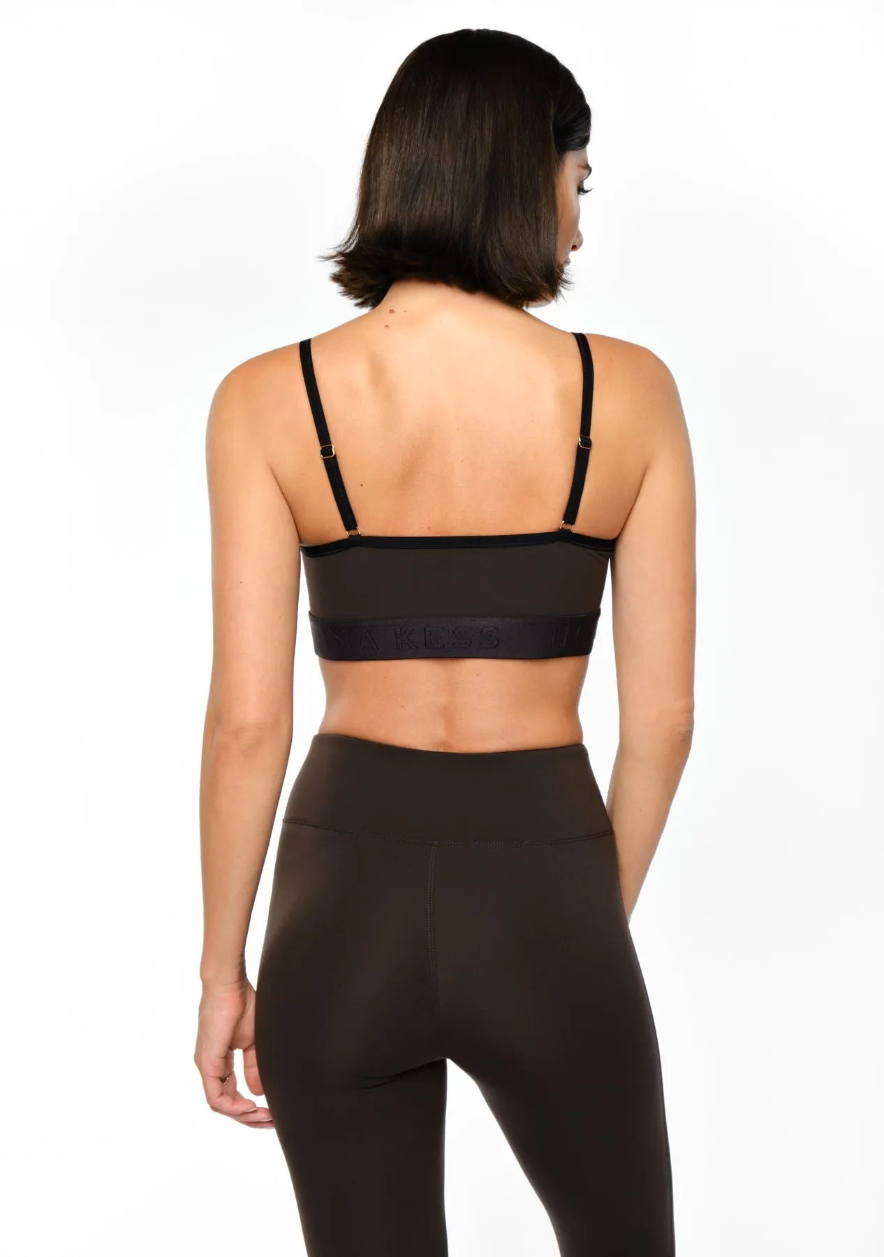 DELTA Padded Bra coal