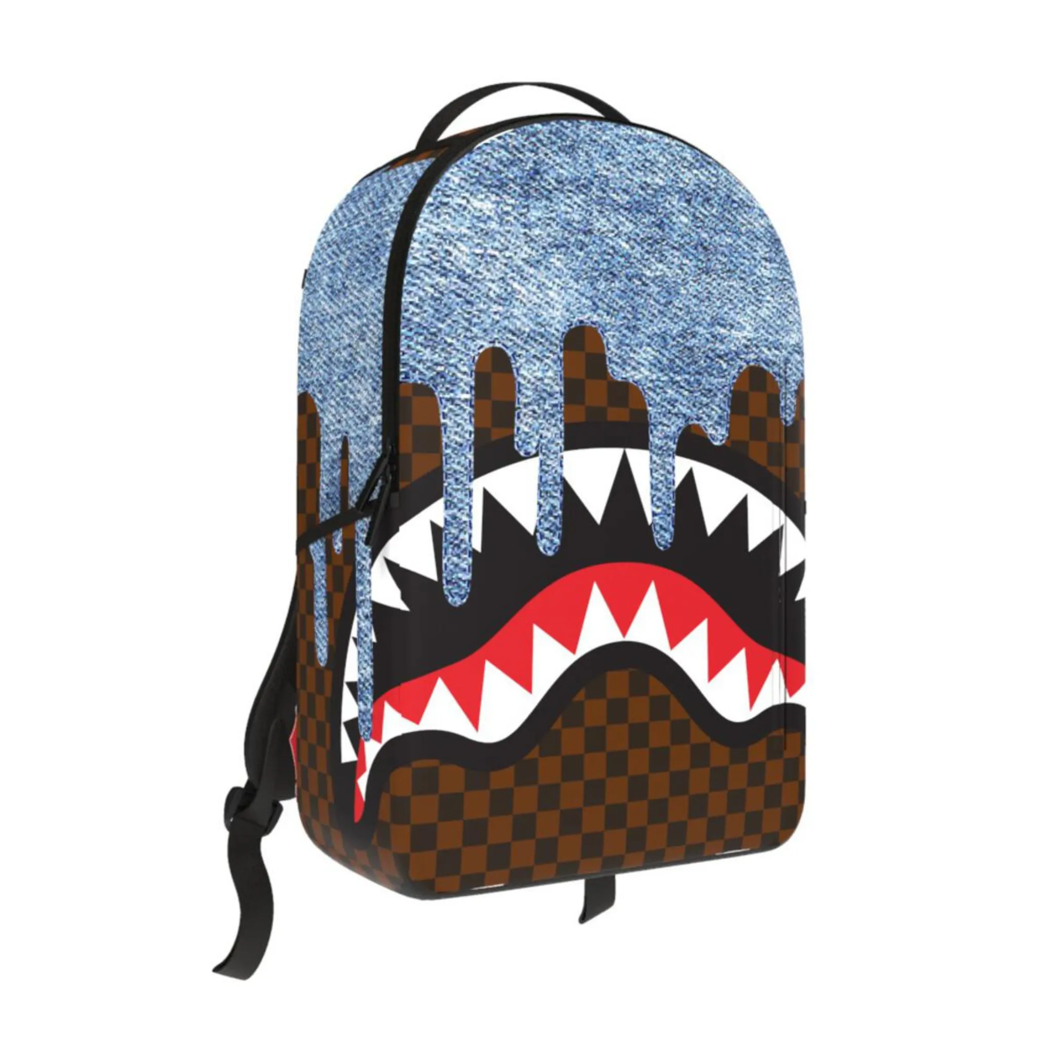 Denim Drip Backpack