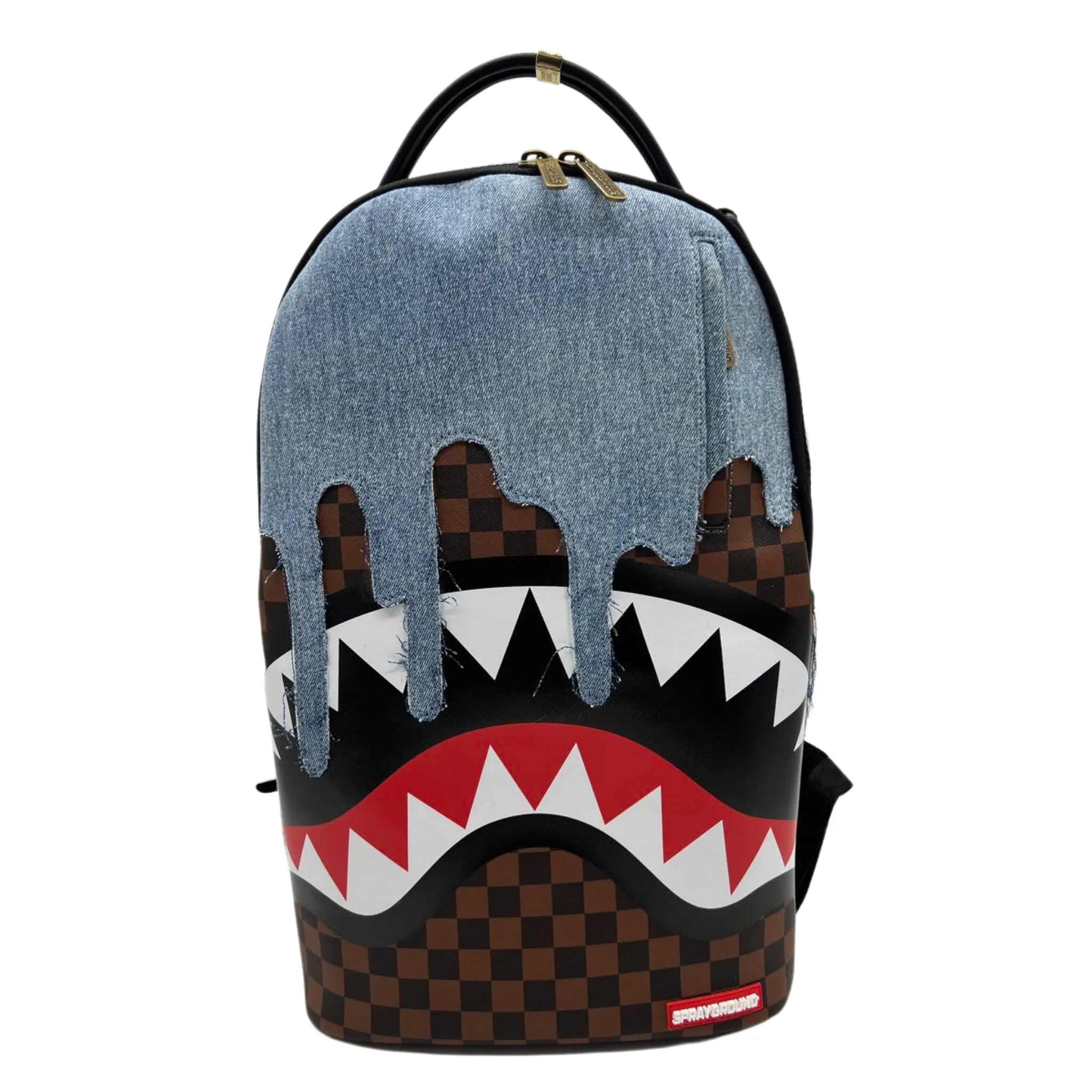 Denim Drip Backpack