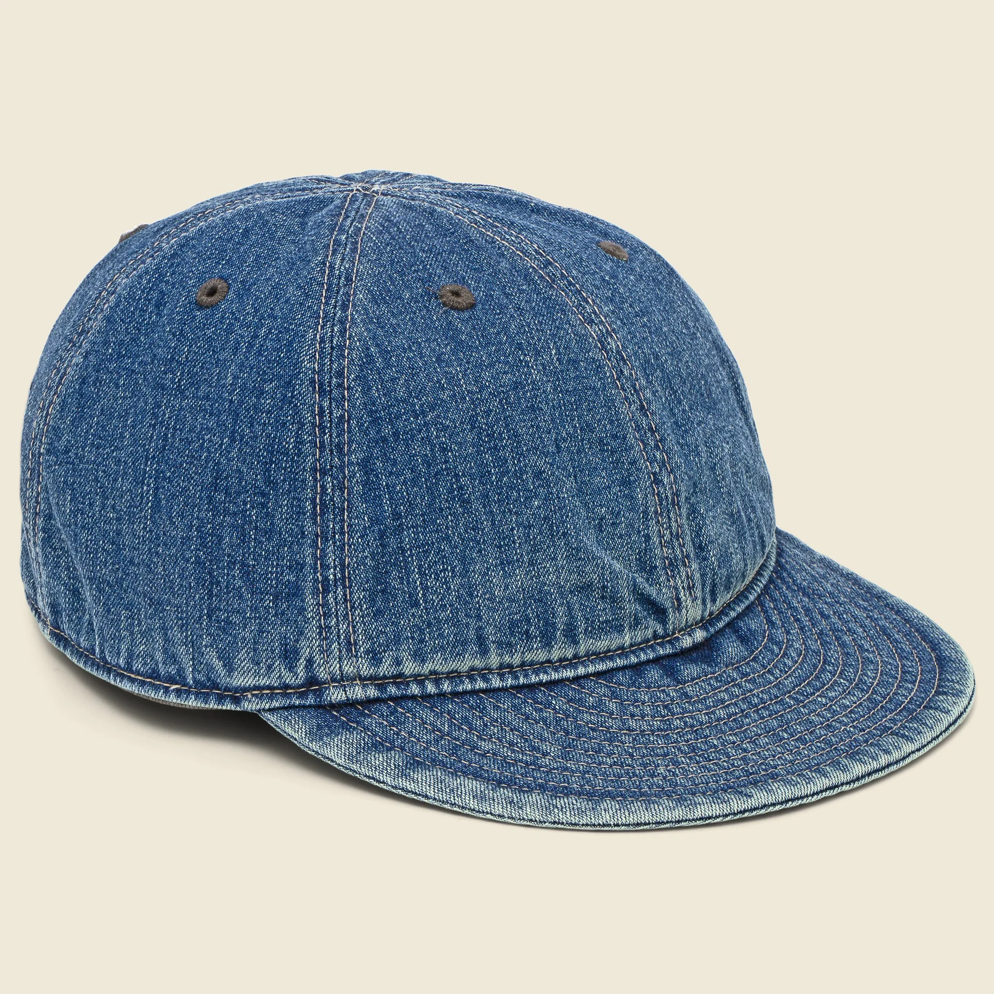 Denim Service Hat - Medium Indigo