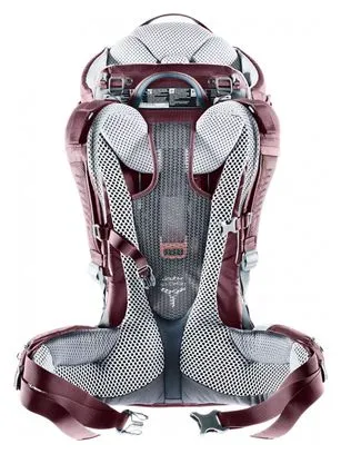 Deuter Kid Comfort Child Carrier Maroon Red