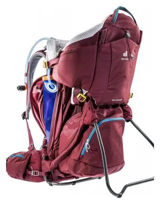 Deuter Kid Comfort Child Carrier Maroon Red