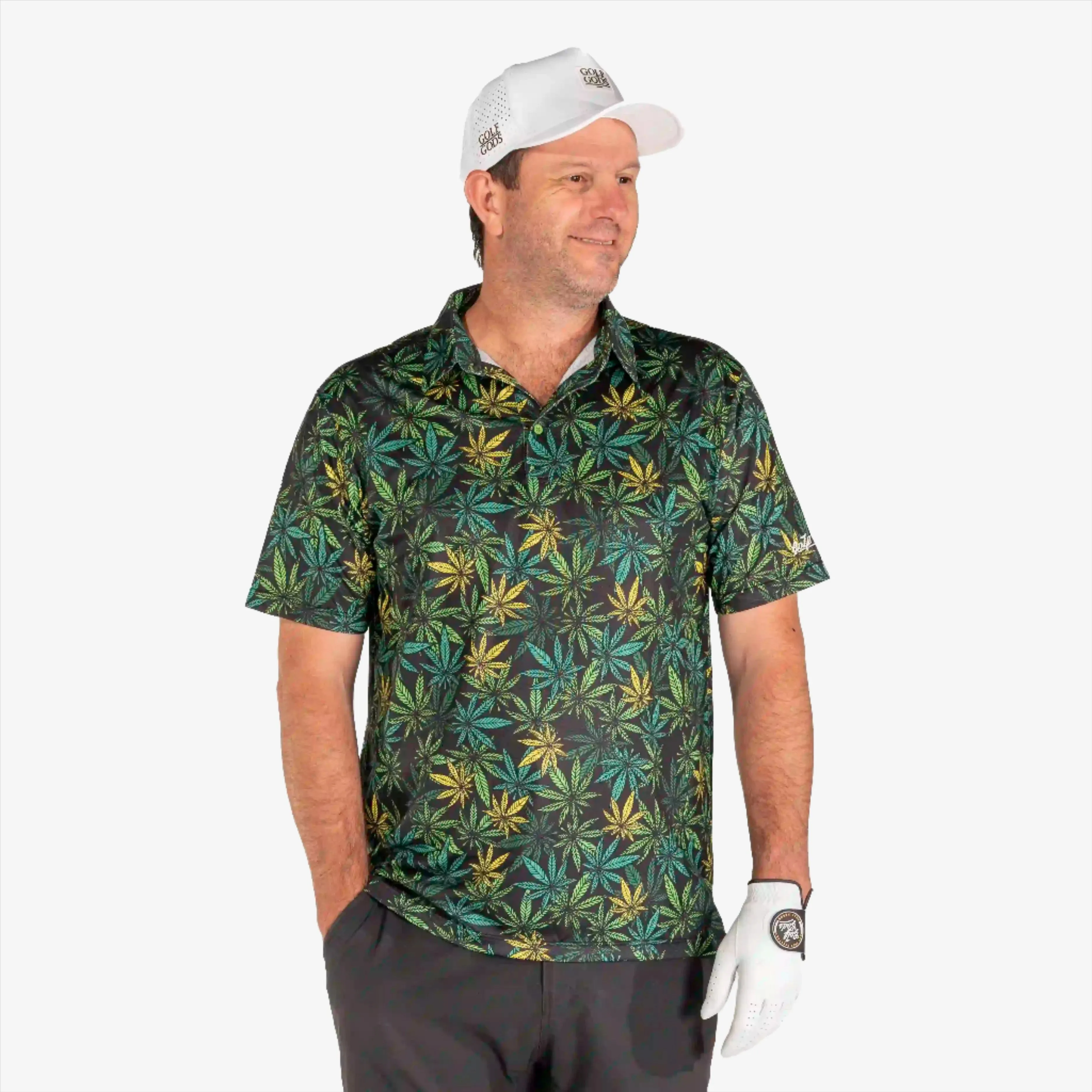 Devil's Lettuce Golf Polo