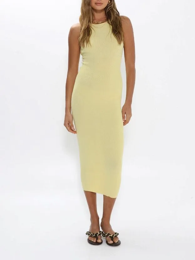 Devon Knit Midi Dress from MADISON THE LABEL