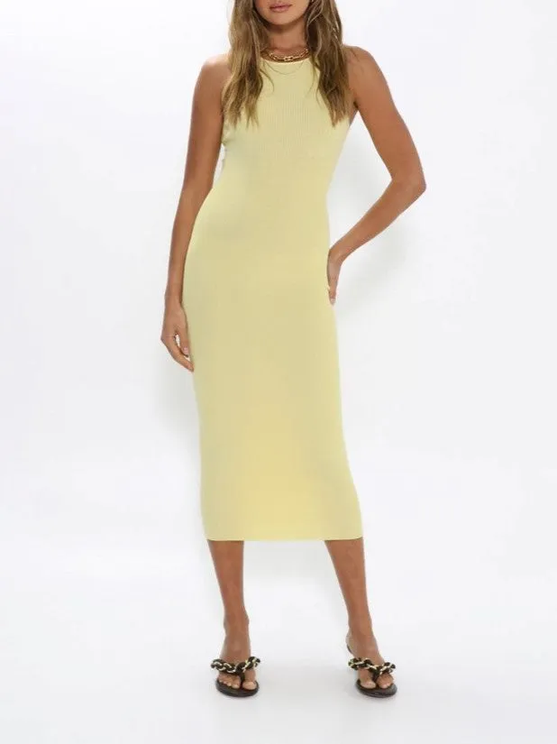 Devon Knit Midi Dress from MADISON THE LABEL