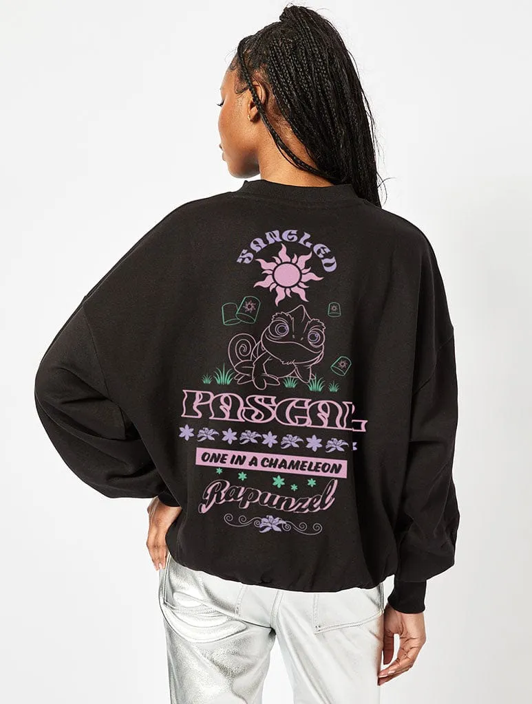 Disney Pascal Sweatshirt in Black