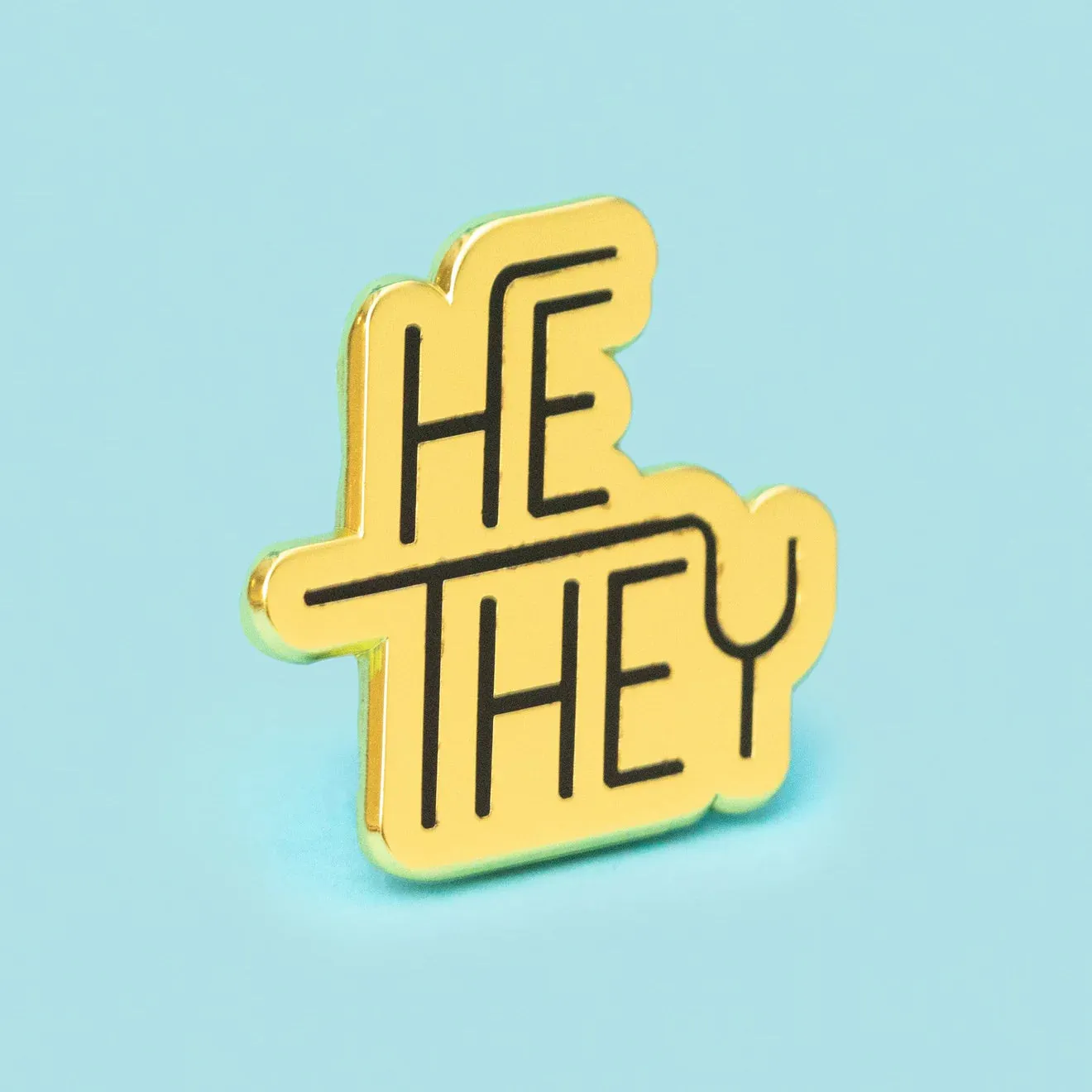 Inclusive Pronoun Pin from Dissent Pins