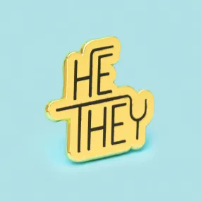 Inclusive Pronoun Pin from Dissent Pins