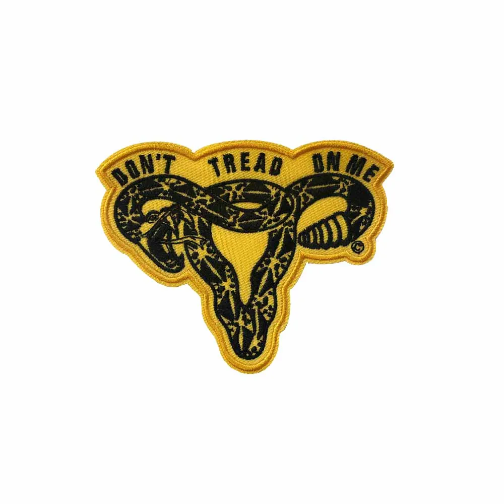 Rattlesnake Uterus Patch Don't Tread On Me